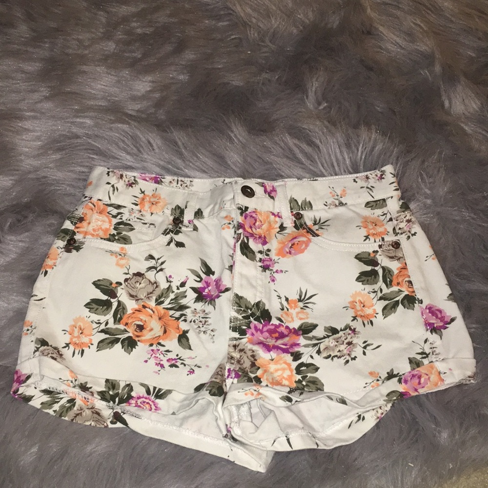 Denim shorts